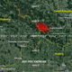 Updated map showing the threatened area in Central Europe.